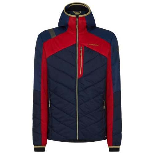 Mythic Primaloft Jacket La Sportiva Ireland Night Blue Tango Red