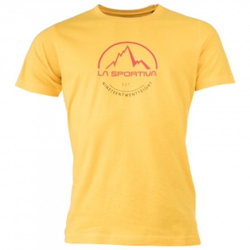 Logo Tee Yellow La Sportiva Ireland