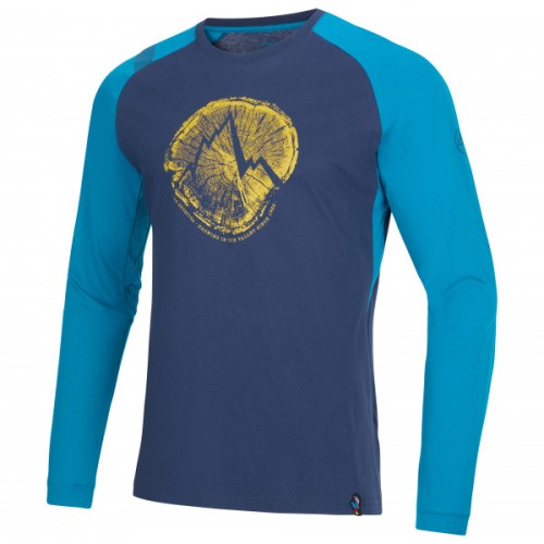 Cross Section Long Sleeve La Sportiva Ireland Night Blue Crystal