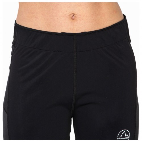 Women's Triumph Tight 3 4 La Sportiva Ireland Black Red Plum