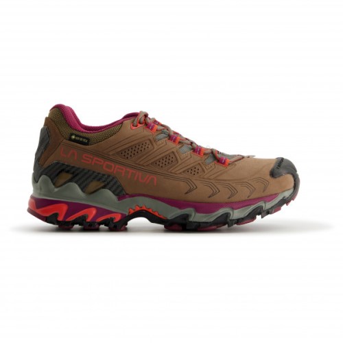 Women's Ultra Raptor Ii Leather Wide Gtx La Sportiva Ireland Taupe Red Plum
