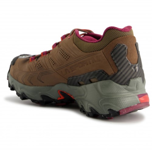 Women's Ultra Raptor Ii Leather Wide Gtx La Sportiva Ireland Taupe Red Plum