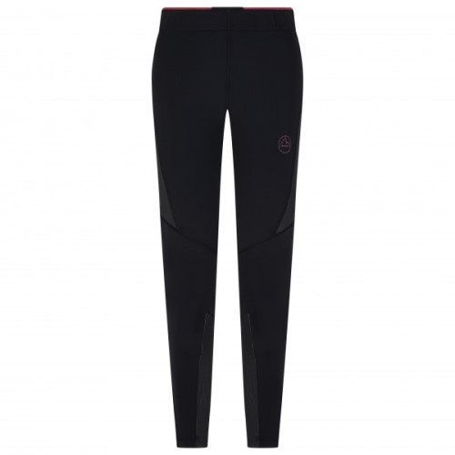 La Sportiva Ireland Black Red Plum Women's Triumph Tight Pant