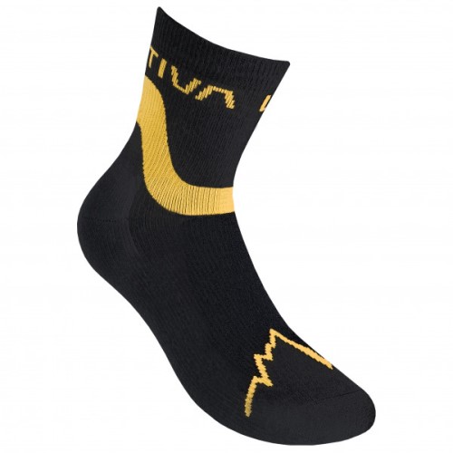 Snowrun Socks La Sportiva Ireland Black Yellow