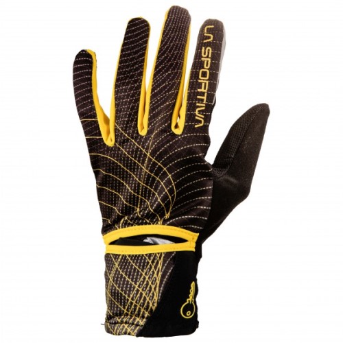 La Sportiva Ireland Yellow Black Trail Gloves