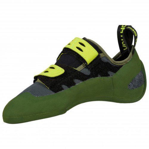 Geckogym Vegan La Sportiva Ireland Olive Neon