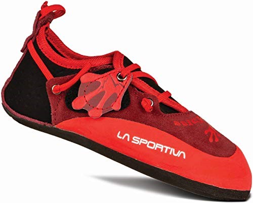 Kids Stickit Rock Climbing Shoe Chili Poppy La Sportiva Ireland