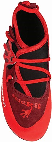 Kids Stickit Rock Climbing Shoe Chili Poppy La Sportiva Ireland