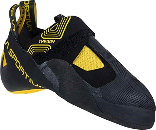 La Sportiva Ireland Black Yellow Mens Theory Rock Climbing Shoes