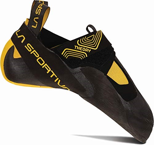 La Sportiva Ireland Black Yellow Mens Theory Rock Climbing Shoes