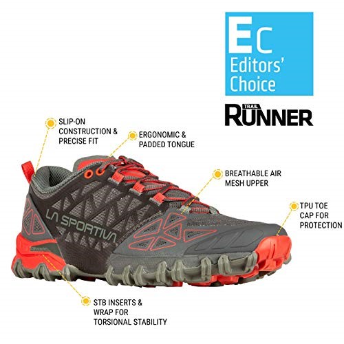 La Sportiva Ireland Carbon Hibiscus Womens Bushido Ii Trail Running Shoes