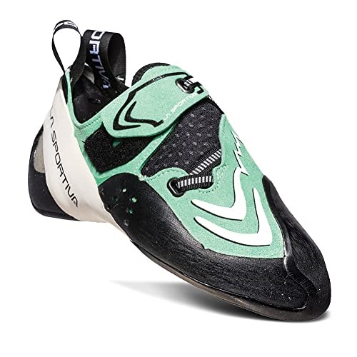 La Sportiva Ireland Jade Green White Womens Futura Rock Climbing Shoes
