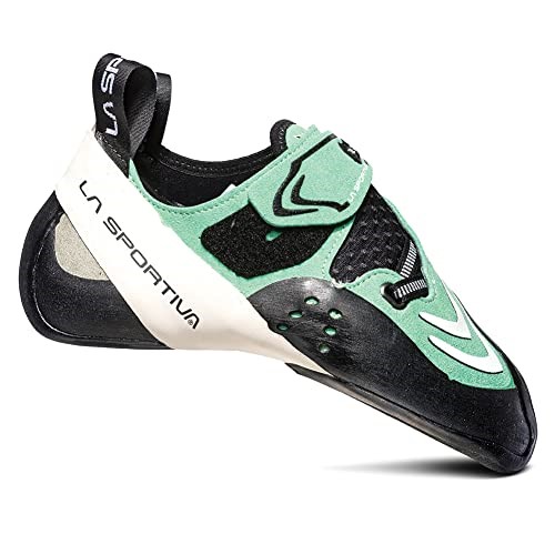 La Sportiva Ireland Jade Green White Womens Futura Rock Climbing Shoes