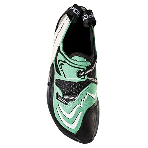 La Sportiva Ireland Jade Green White Womens Futura Rock Climbing Shoes