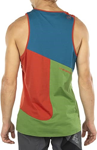 La Sportiva Ireland Mens Dude T-Shirt Kale Saffron Small