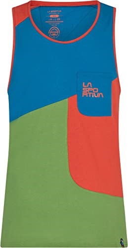 La Sportiva Ireland Mens Dude T-Shirt Kale Saffron Small