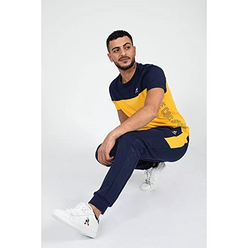 La Sportiva Ireland Navy Yellow Le Coq Sport-Shirt