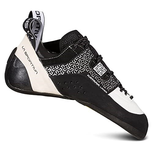La Sportiva Ireland White Black Womens Katana Lace Rock Climbing Shoes