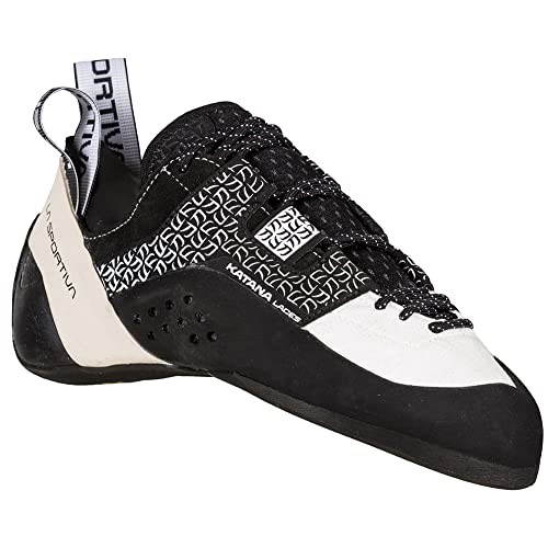 La Sportiva Ireland White Black Womens Katana Lace Rock Climbing Shoes