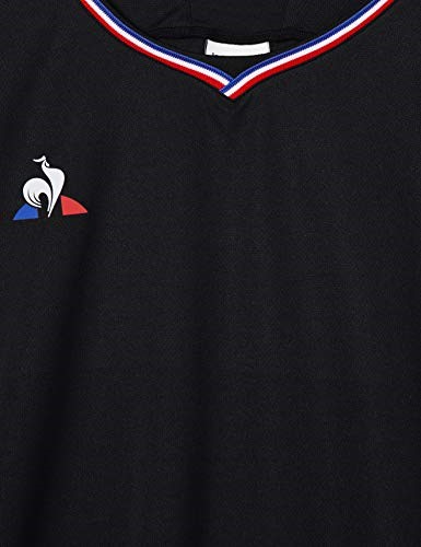 Le Coq Sportif Mens Maillot No.5 Retro Training Jersey Black La Sportiva Ireland