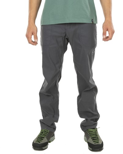 Men Talus Rock Climbing Pant La Sportiva Ireland Carbon Black