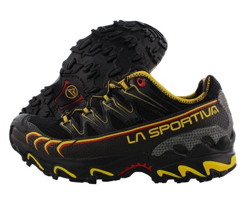 Men Ultra Raptor Trail Running Shoe Black Yellow La Sportiva Ireland