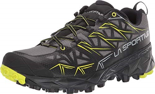 Mens Akyra Gtx Trail Running Shoes Carbon Apple Green La Sportiva Ireland