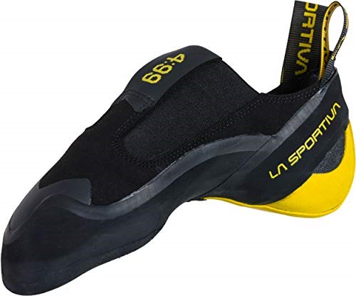 Mens Cobra 4:99 Rock Climbing Shoes La Sportiva Ireland Black Yellow