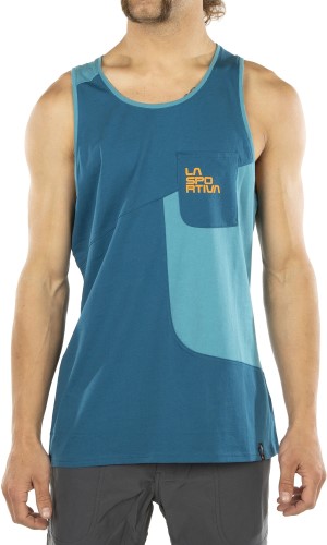 Mens Dude T-Shirt Space Blue Topaz Medium La Sportiva Ireland