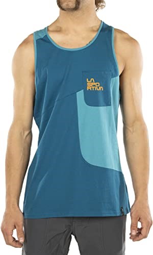 Mens Dude T-Shirt Space Blue Topaz Medium La Sportiva Ireland