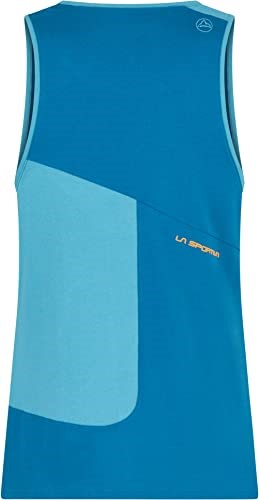 Mens Dude T-Shirt Space Blue Topaz Medium La Sportiva Ireland