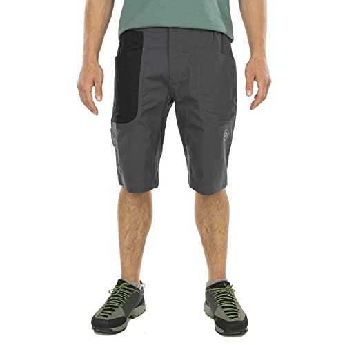 Mens Ecstatic Climbing Shorts La Sportiva Ireland Carbon Black