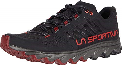 Mens Helios Iii Trail Running Shoes Black Poppy La Sportiva Ireland