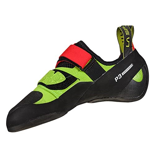 Mens Kubo Rock Climbing Shoes Goji Neon La Sportiva Ireland