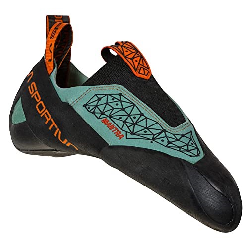 Mens Mantra Rock Climbing Shoes La Sportiva Ireland Arctic Flame