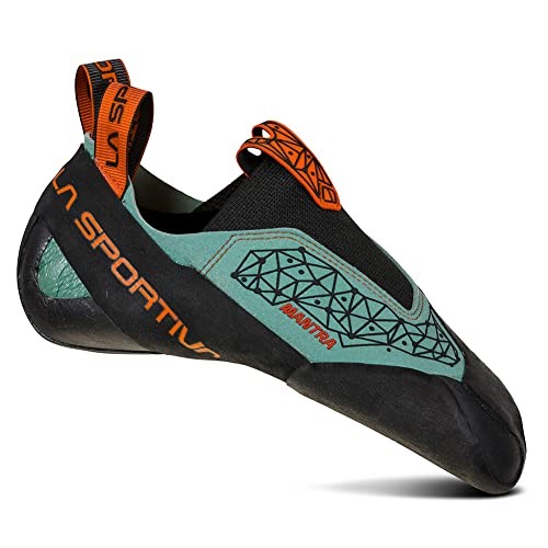 Mens Mantra Rock Climbing Shoes La Sportiva Ireland Arctic Flame