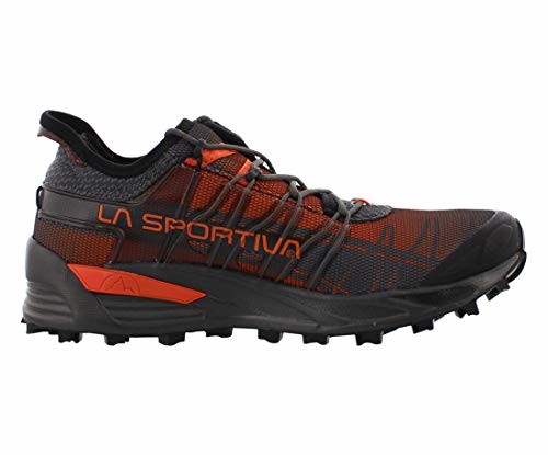 Mens Mutant Trail Running Shoes Carbon Flame La Sportiva Ireland