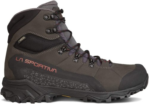 Mens Nucleo High Ii Gtx Hiking Boot Carbon Chili La Sportiva Ireland