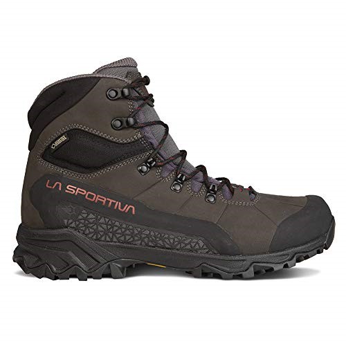 Mens Nucleo High Ii Gtx Hiking Boot Carbon Chili La Sportiva Ireland