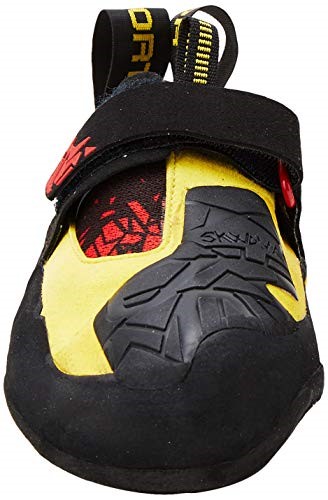 Mens Skwama Rock Climbing Shoes La Sportiva Ireland Black Yellow
