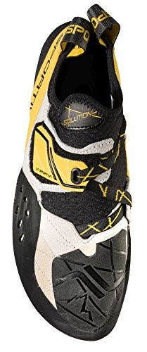 Mens Solution Rock Climbing Shoe White Yellow La Sportiva Ireland