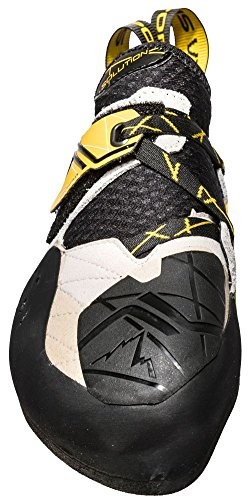 Mens Solution Rock Climbing Shoe White Yellow La Sportiva Ireland