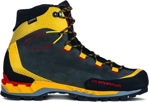 Mens Trango Tech Leather Gtx Mountaineering La Sportiva Ireland Black Yellow