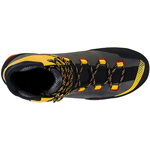 Mens Trango Tech Leather Gtx Mountaineering La Sportiva Ireland Black Yellow