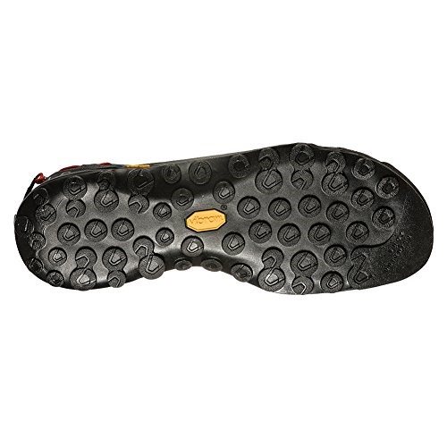 Mens Tx2 Approach Climbing Shoes La Sportiva Ireland Carbon Tangerine