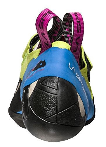Women Climbing Shoes La Sportiva Ireland Apple Green Cobalt Blue