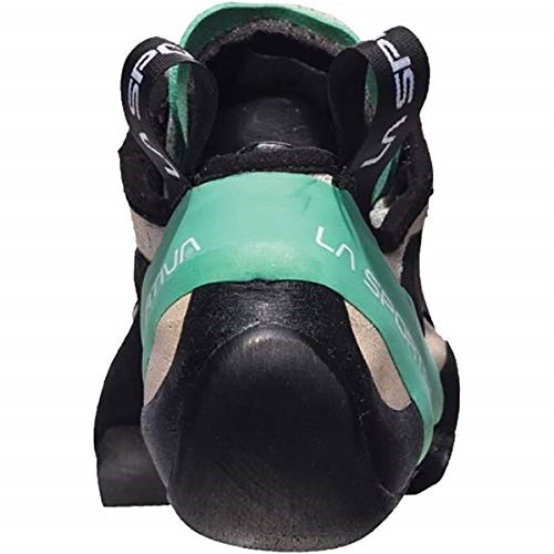 Womens Miura Rock Climbing Shoes La Sportiva Ireland White Jade Green
