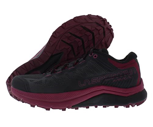 Womens Running Shoes La Sportiva Ireland Black Red Plum