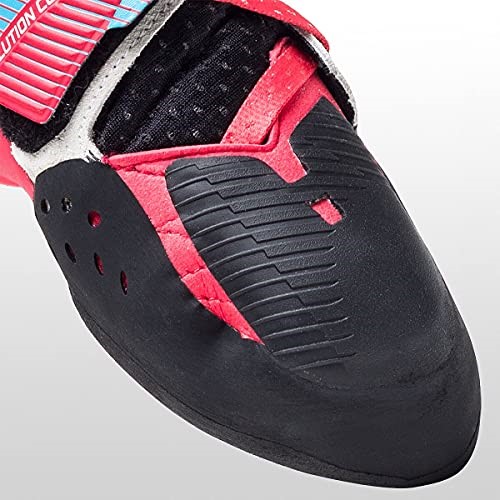 Womens Solution Comp Rock Climbing Shoes Hibiscus Malibu Blue La Sportiva Ireland