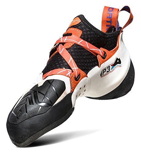 Womens Solution Rock Climbing Shoes White Lily Orange La Sportiva Ireland